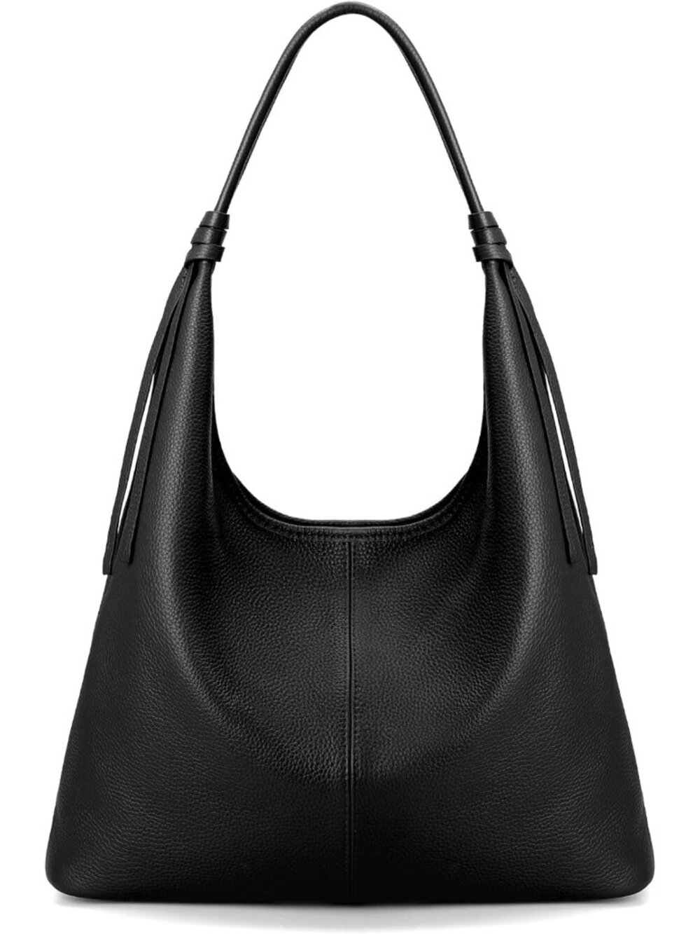 Genuine Leather Slouchy Hobo Bag for Women | Casual Chic Purse, Everyday Use
